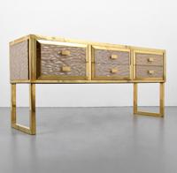 John Salibello Cabinet, Console Table - Sold for $2,125 on 10-10-2020 (Lot 172).jpg